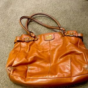 Used Coach leather purse